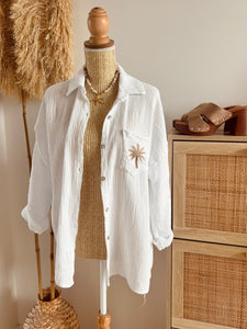 Chemise Isadora beige