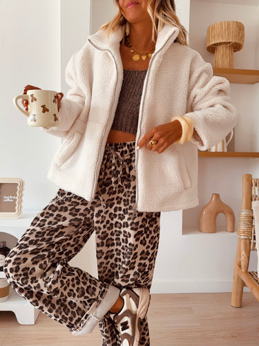 Veste Polaire Emma blanche