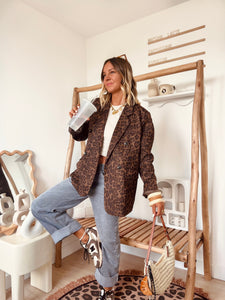 Blazer léopard Evy