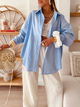 Charger l'image dans la galerie, Chemise Nina bleue ciel