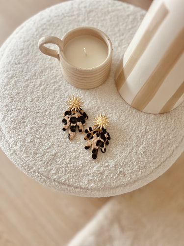 Boucles d’oreilles Paloma camel