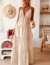 Charger l&#39;image dans la galerie, Robe Selma beige
