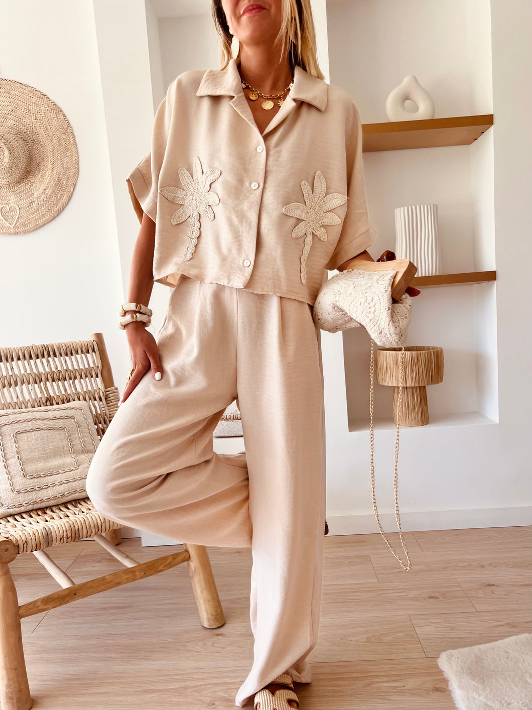 Ensemble Louison crème