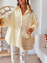 Charger l'image dans la galerie, Chemise Nina jaune pastel