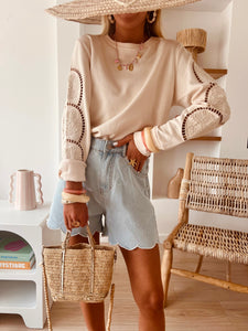 Sweat Audrey beige