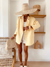 Charger l'image dans la galerie, Blazer Solana jaune pastel