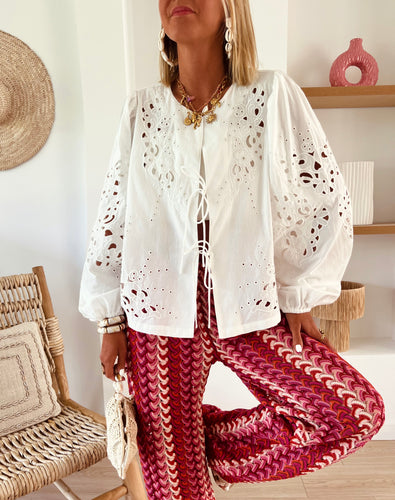 Blouse Lyson blanche