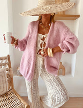 Charger l'image dans la galerie, Gilet Zélie rose pastel