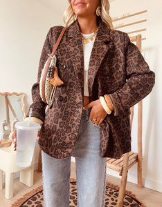 Blazer léopard Evy