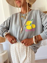 Charger l&#39;image dans la galerie, Sweat Lemon gris