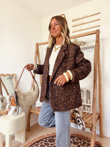 Blazer léopard Evy
