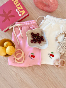 Ensemble Lilou cerise rose