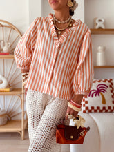 Charger l'image dans la galerie, Chemise Oriane orange