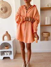 Charger l&#39;image dans la galerie, Chemise Camilia orange