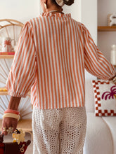 Charger l'image dans la galerie, Chemise Oriane orange