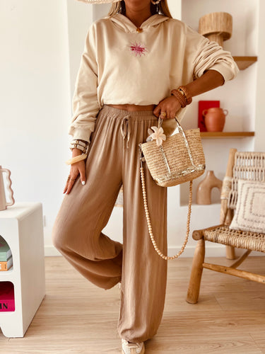 Pantalon Dolita noisette