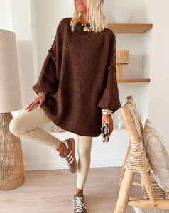 Pull Calista chocolat