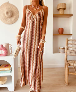 Robe Zoé noisette