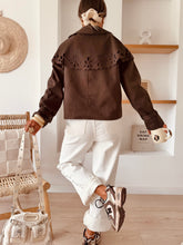 Charger l'image dans la galerie, Veste Charlène chocolat