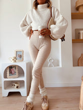 Charger l&#39;image dans la galerie, Legging beige Amélia