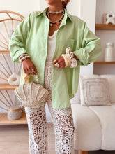 Charger l'image dans la galerie, Chemise Nina pistache