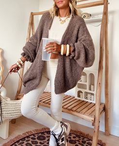 Gilet Zélie marron glacé
