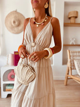 Charger l&#39;image dans la galerie, Robe Selma beige