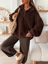 Charger l'image dans la galerie, Sweat Jeanne chocolat