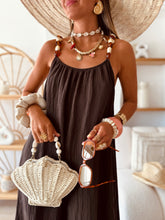 Charger l'image dans la galerie, Robe Ariel chocolat