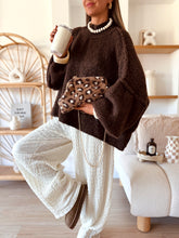 Charger l'image dans la galerie, Sac pochette Charlie marron