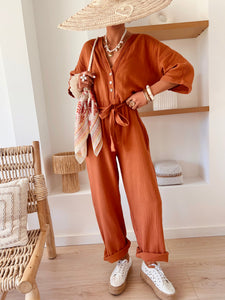Combinaison Mollie rouille