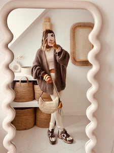 Gilet Zélie marron glacé