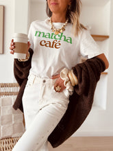Charger l'image dans la galerie, T-shirt Matcha Café