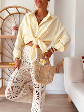 Charger l'image dans la galerie, Chemise Nina jaune pastel