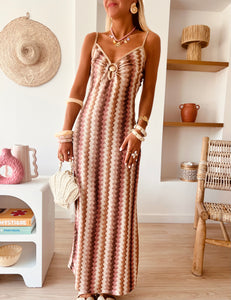 Robe Zoé noisette