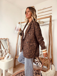 Blazer léopard Evy