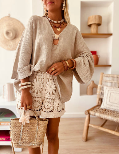 Blouse Abba beige