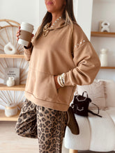Charger l'image dans la galerie, Sweat à capuche Lila caramel
