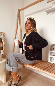 Veste manches longues Joyce noire