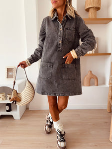 Robe denim Aline