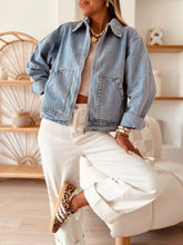 Charger l'image dans la galerie, Veste en jean Mélina