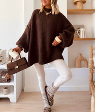 Charger l'image dans la galerie, Pull Calista chocolat (réassort dimanche 30/08 à 11h00)