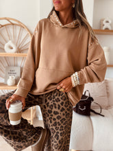 Charger l'image dans la galerie, Sweat à capuche Lila caramel