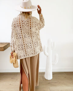 Veste Polynésie beige