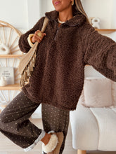 Charger l'image dans la galerie, Sweat Jeanne chocolat