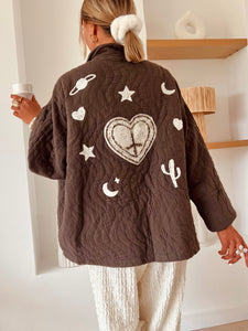 Veste Cosmo chocolat