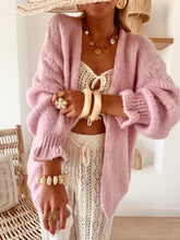 Charger l'image dans la galerie, Gilet Zélie rose pastel
