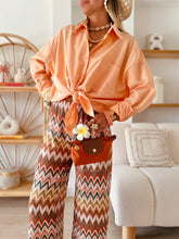 Charger l'image dans la galerie, Chemise Nina abricot (réassort dimanche 19/04 à 11h00)