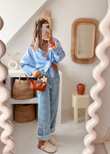 Charger l'image dans la galerie, Chemise Nina bleue ciel