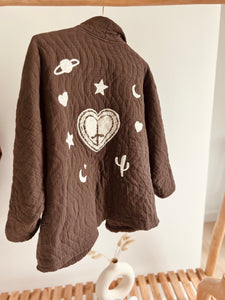 Veste Cosmo chocolat